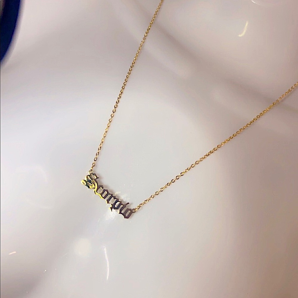 Stainless steel “Scorpio” chain necklace
